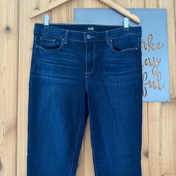 Paige Size 32 Manhattan Bootcut Jean - Picture 3 of 11